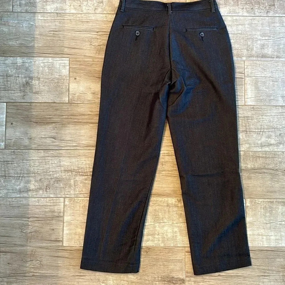 Van-Heusen charcoal gray dress slacks - Picture 2 of 2